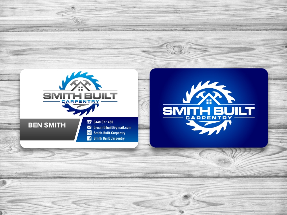 Smith Built Carpentry logo design by jaize