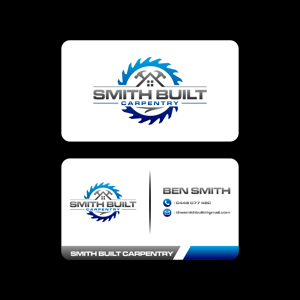 Smith Built Carpentry logo design by done