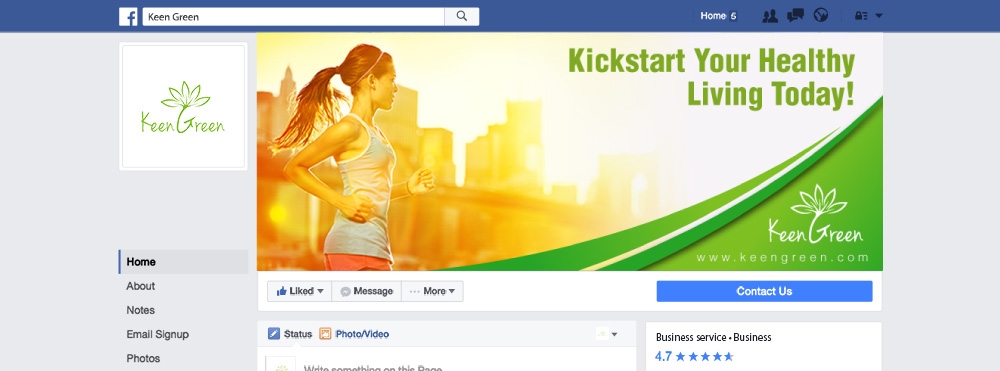 Keen Green logo design by Art_Chaza