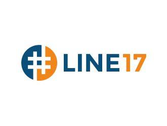 Line17 logo design by Girly