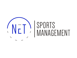 Net Sports Management logo design by checx