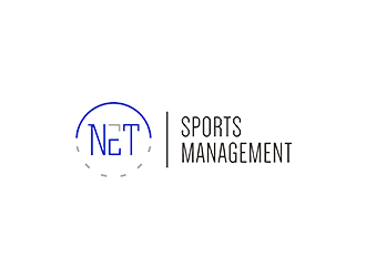 Net Sports Management logo design by checx