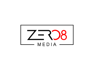 Zero 8 Media logo design by coco