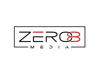 Zero 8 Media logo design by GemahRipah