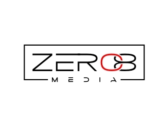 Zero 8 Media logo design by GemahRipah
