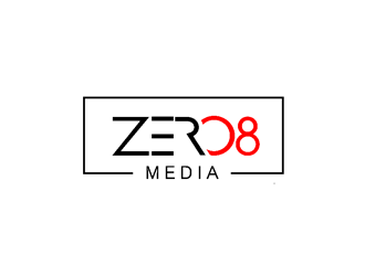 Zero 8 Media logo design by coco