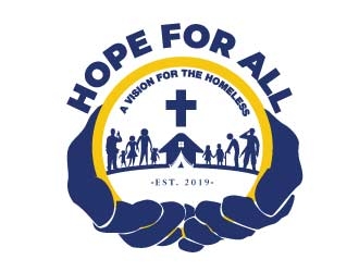 Hope For All  logo design by d1ckhauz