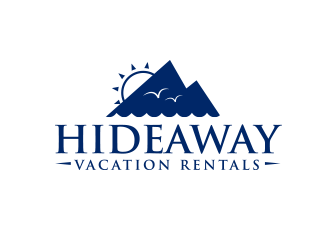 Hideaway Vacation Rentals logo design by BeDesign
