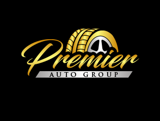 Premier Auto Group logo design by BeDesign