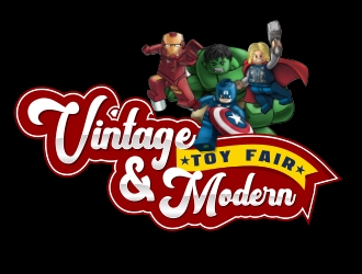Vintage and Modern Toy Fair logo design by Danny19