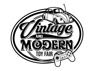Vintage and Modern Toy Fair logo design by Godvibes