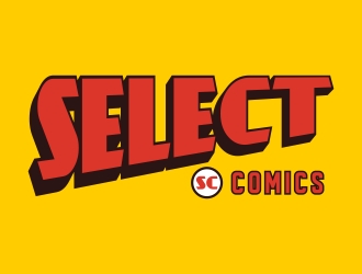 Select Comics logo design by excelentlogo