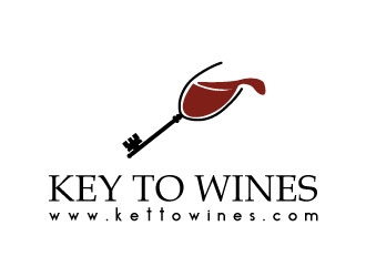 Key To Wines logo design by defeale