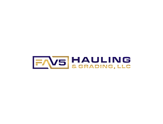FAV5 Hauling & Grading, LLC logo design by checx