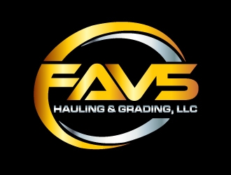 FAV5 Hauling & Grading, LLC logo design by Marianne