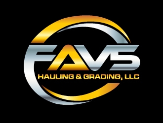 FAV5 Hauling & Grading, LLC logo design by Marianne