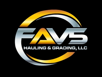 FAV5 Hauling & Grading, LLC logo design by Marianne