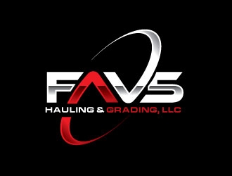 FAV5 Hauling & Grading, LLC logo design by REDCROW