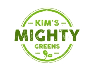 Kims Mighty Greens logo design by GemahRipah