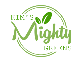 Kims Mighty Greens logo design by cintoko