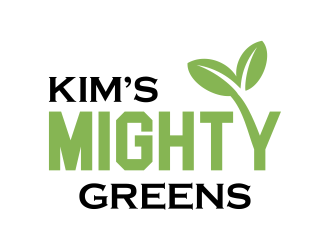 Kims Mighty Greens logo design by cintoko
