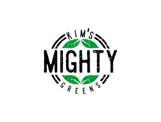 Kims Mighty Greens logo design by CreativeKiller
