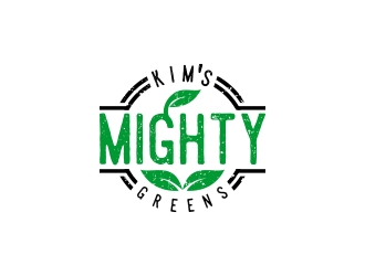 Kims Mighty Greens logo design by CreativeKiller
