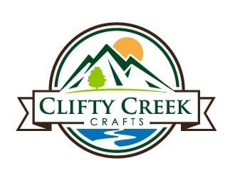 Clifty Creek Crafts logo design by Marianne