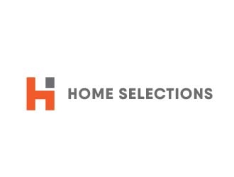Home Selections logo design by d1ckhauz