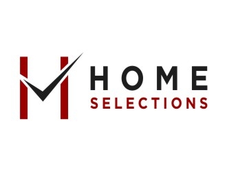 Home Selections logo design by dibyo