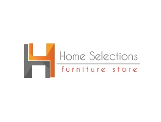 Home Selections logo design by heba