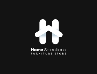 Home Selections logo design by heba