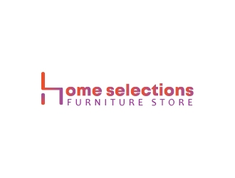 Home Selections logo design by heba