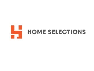 Home Selections logo design by d1ckhauz