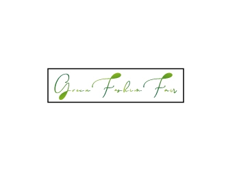 GreenFashionFair logo design by Rezeki09
