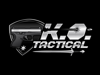 K.O. Tactical (It stand for Kinetic Operator Tactical Training) logo design by DreamLogoDesign