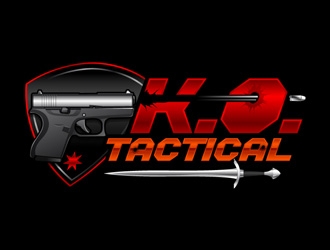 K.O. Tactical (It stand for Kinetic Operator Tactical Training) logo design by DreamLogoDesign