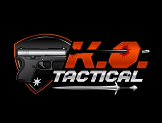K.O. Tactical (It stand for Kinetic Operator Tactical Training) logo design by DreamLogoDesign