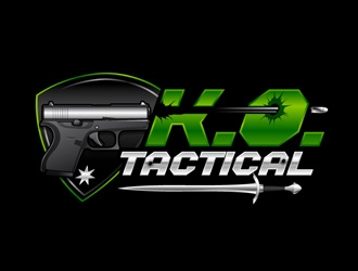 K.O. Tactical (It stand for Kinetic Operator Tactical Training) logo design by DreamLogoDesign