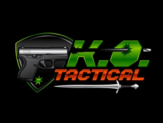 K.O. Tactical (It stand for Kinetic Operator Tactical Training) logo design by DreamLogoDesign