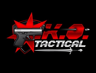 K.O. Tactical (It stand for Kinetic Operator Tactical Training) logo design by DreamLogoDesign