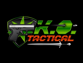 K.O. Tactical (It stand for Kinetic Operator Tactical Training) logo design by DreamLogoDesign