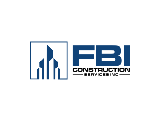 FBI Construction services inc  logo design by RIANW