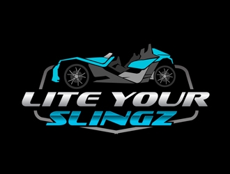 Lite Your Slingz logo design by DreamLogoDesign