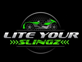 Lite Your Slingz logo design by DreamLogoDesign