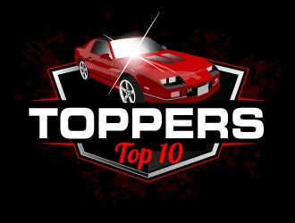 Toppers Top 10 logo design by ElonStark