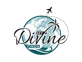 MY Divine Finds logo design by DreamLogoDesign