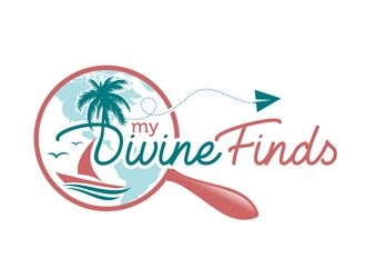 MY Divine Finds logo design by DreamLogoDesign