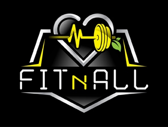 FitnAll logo design by MAXR