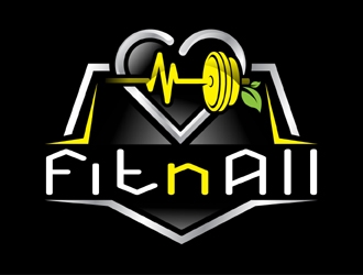 FitnAll logo design by MAXR